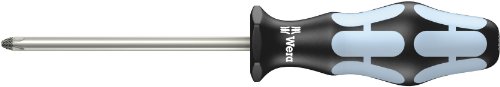 Wera Kraftform Stainless Steel Pozi Screwdriver PZ2 100mm