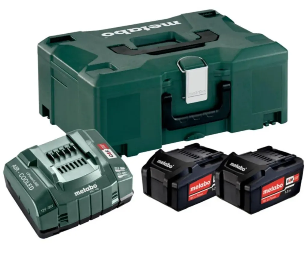METABO Pack 2 batteries Li-Power 18V 5.2Ah MetaLoc II - 685065000