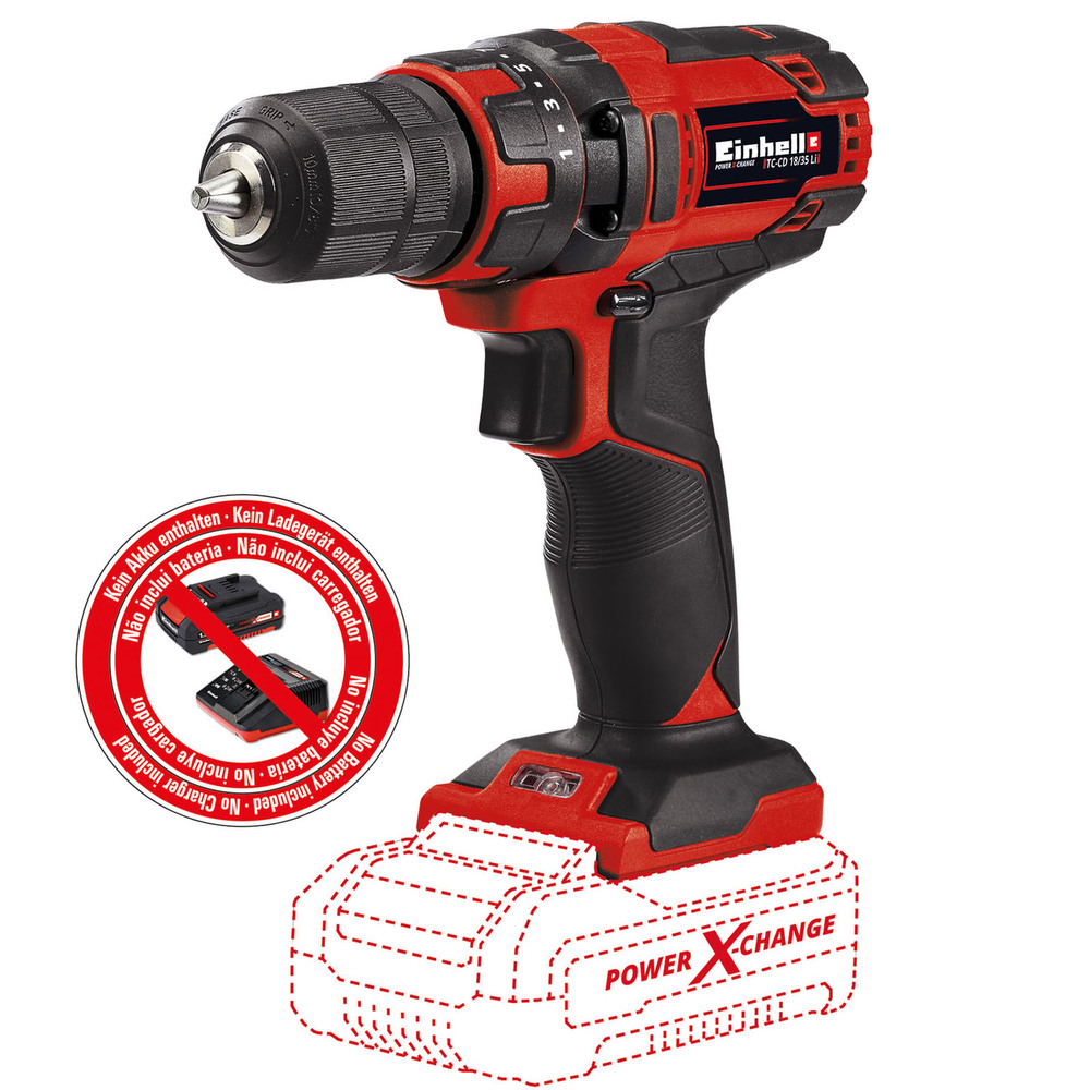 [L7-REF00144] Perceuse-visseuse sans fil Einhell TC-CD 18/35 Li 18 V