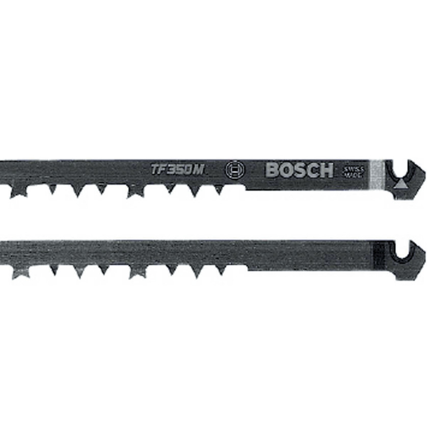 Jeu de lames Bosch TF350M HCS pour scies tandem, destinées à la coupe du bois (2608632120)