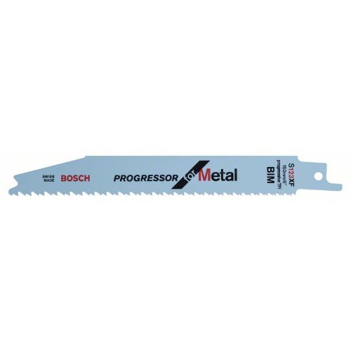 [K5-REF00169] Pack de 25 Lames de scie Bosch Sabre S123 XF BiM Métal 150 x 0,9 mm 8-14 dents (2608657937)