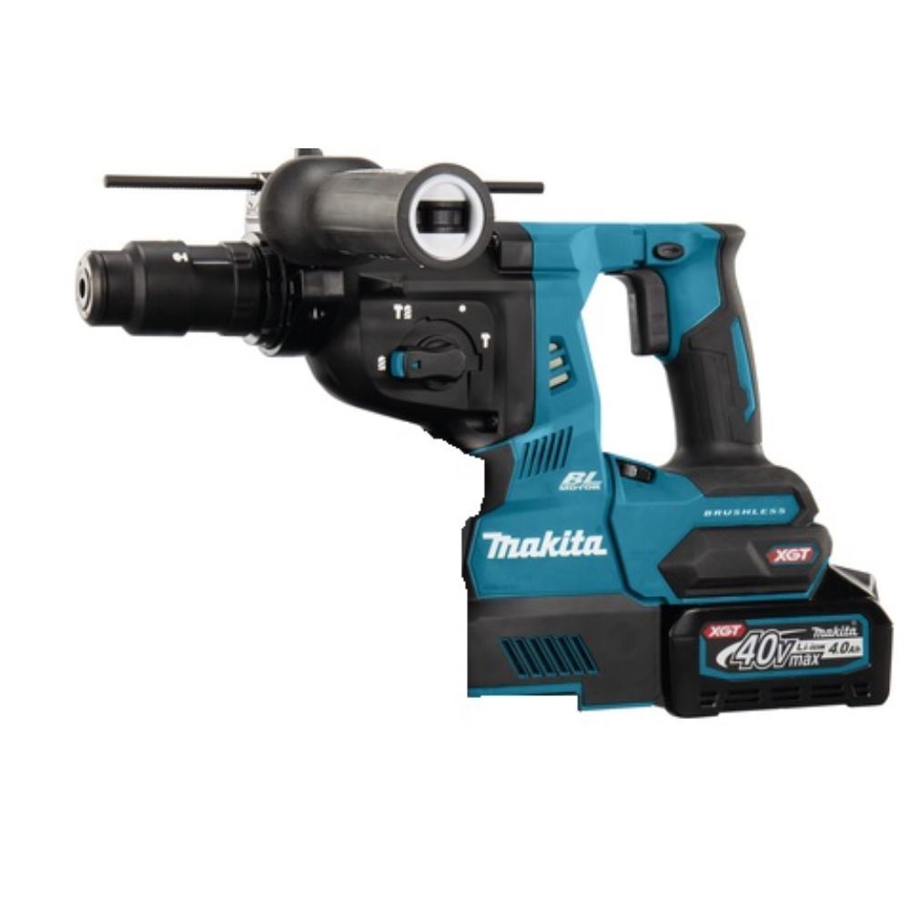 [H2-REF00049] Perfo burineur Makita HR004GM201 Batteries 4AH x2 SDS-plus 40V