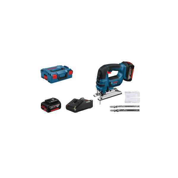 [B3-REF00056] Scie sauteuse Bosch GST 18 V-LI B Professional 2 Batterie + chargeur + lames