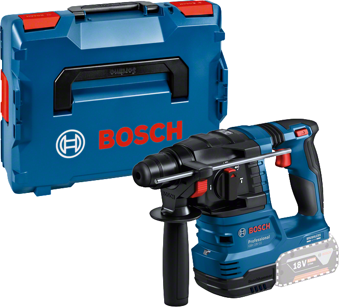 [F2-REF00664] Perforateur sans fil SDS-PLUS GBH 18V-22 BOSCH PROFESSIONAL 0611924001 avec L-BOXX (SOLO)