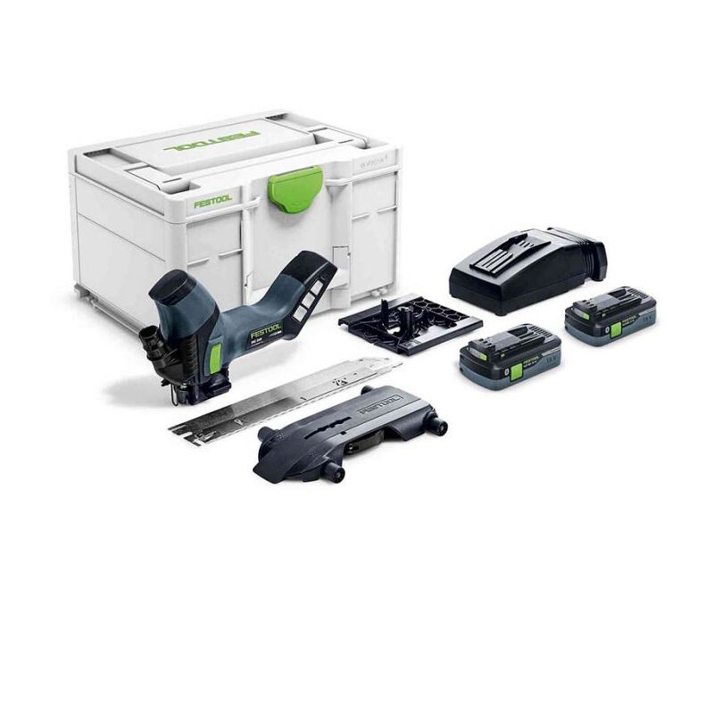 [E3-REF00067] Scie FESTOOL ISC 240 HPC 4,0 EBI-Plus Pour Matériaux Isolants + 2 Batteries , Chargeur, Systainer + Lame